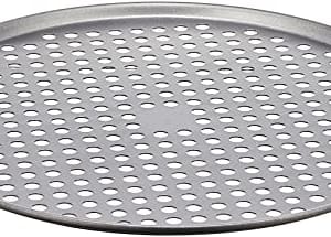 Cuisinart 14-Inch Pizza Pan, Chef's Classic Nonstick Bakeware, Silver, AMB-14PPP1